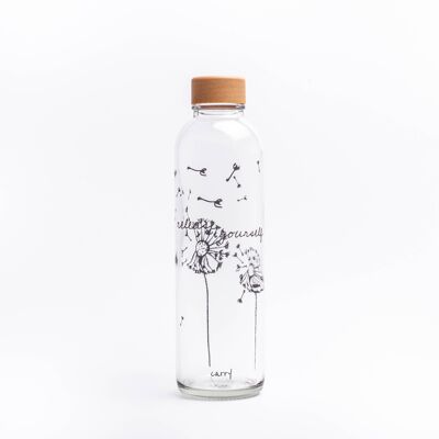 Glass drinking bottle - CARRY Bottle RELEASE YOURSELF 0.7l