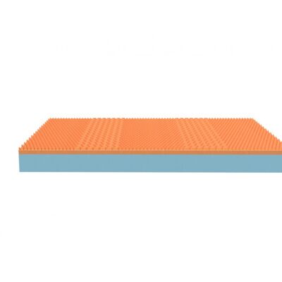 Materasso 5 cm di Memory Vegetal foam H24 con - JOY MASSAGMisure - 160x200 cm