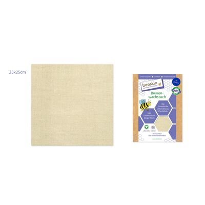 beeskin beeswax cloth medium natural