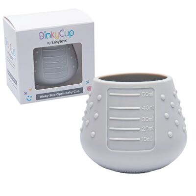 Baby Open Weaning Cup (DinkyCup – Grau)