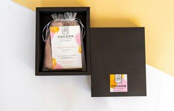 Cocoon – Taie d'oreiller 100% soie de mûrier – Cameo Brown 3