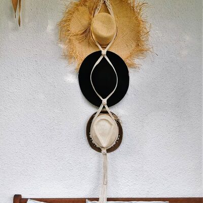 Hat Hanger for 3 hats - Style 2