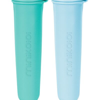 Icy Pops: set di stampi per ghiaccioli in silicone - blu