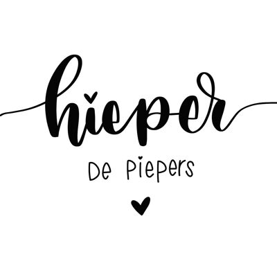 Kaart Hieper de piepers - Zonder Envelop