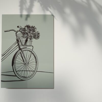 La bicicleta, póster A3