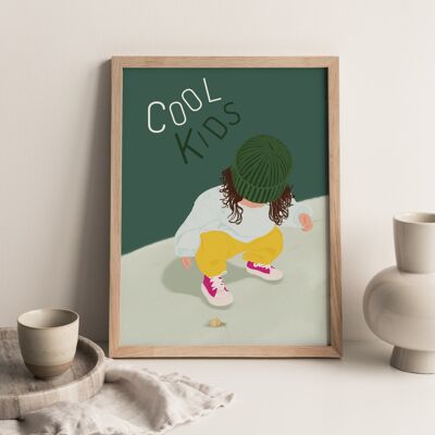 Cool Kids, A4 Poster