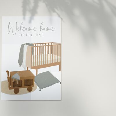 Welcome Home, A4 Poster