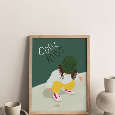 Cool Kids, A3 Poster