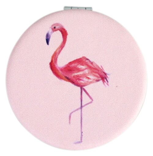 Taschenspiegel Flamingo Compact Two Sided Mirror