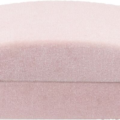 Velvet Large Jewellery Case Soft Pink Schmuckkasten