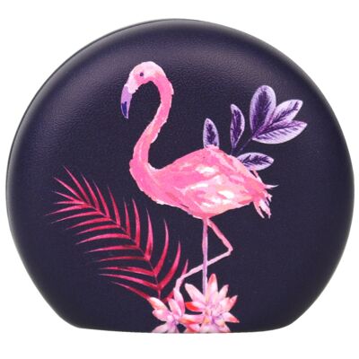 Coffret à bijoux Flamingo Garden 8x7cm coffret à bijoux