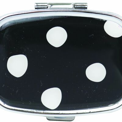 Pill Case mini Adopadot Black/White pill case