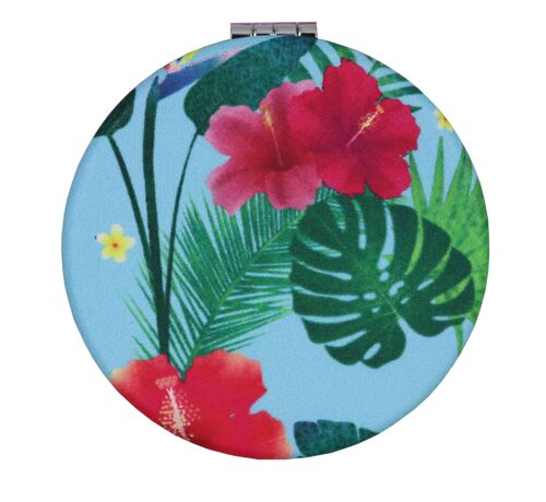 Taschenspiegel "Tropical Holiday" Compact Two Sided Mirror