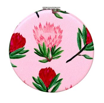 Miroir de poche Flamingo Garden Compact Two Sided Mirror