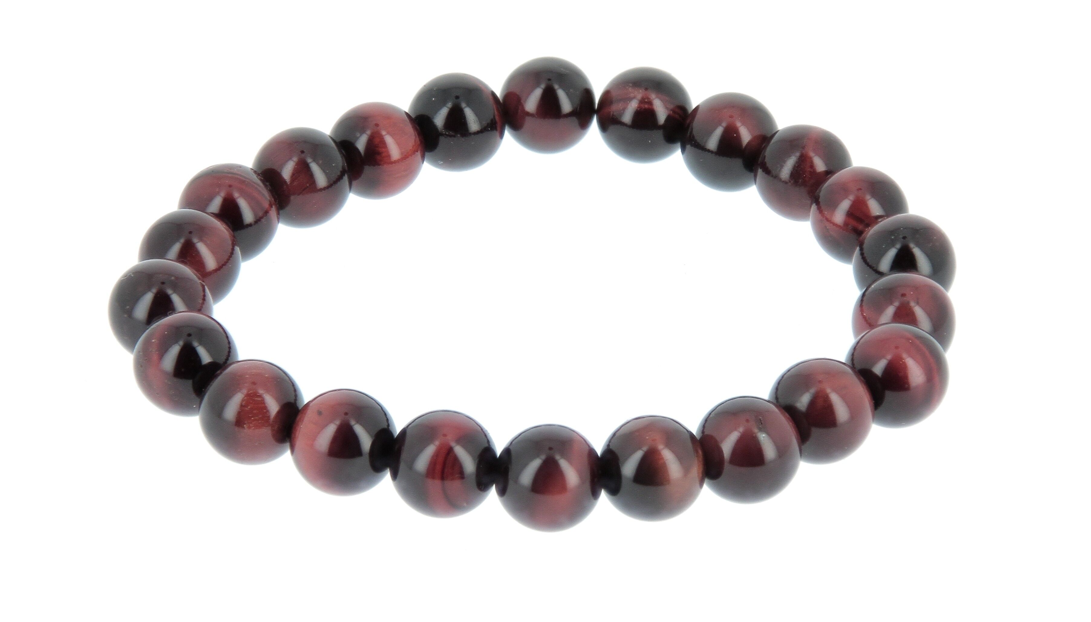 8mm bull's eye bracelet