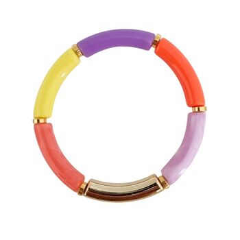 Bracelets tubos colorés 9