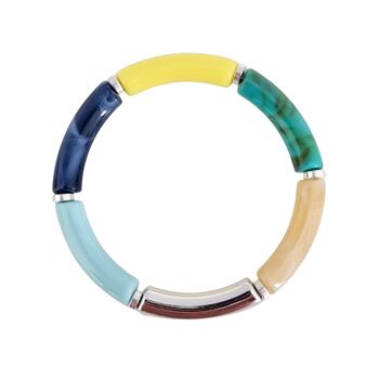 Bracelets tubos colorés 11