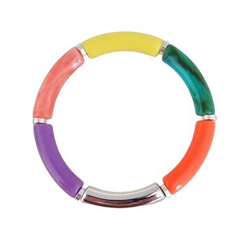 Bracelets tubos colorés 13