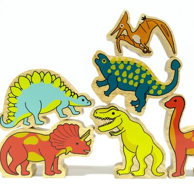 Helena and the Jurassic Friends - Box 6 figures + poster
