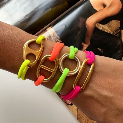 Colorful Ribbon Bracelets, Colrful Bracelets, Summer Bracelet, Multicolor Bracelets, Beach Bracelets, Geometric Bracelets, Gift for Her.
