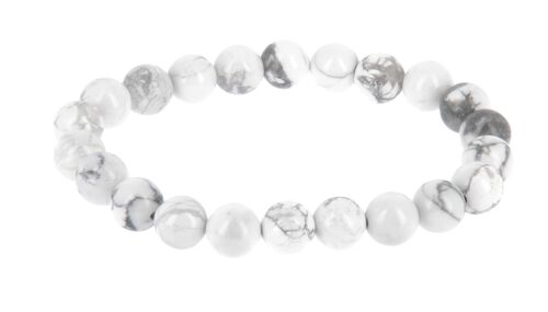 Bracelet howlite 8mm