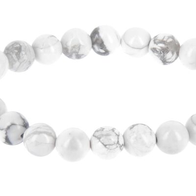 Bracelet howlite 8mm