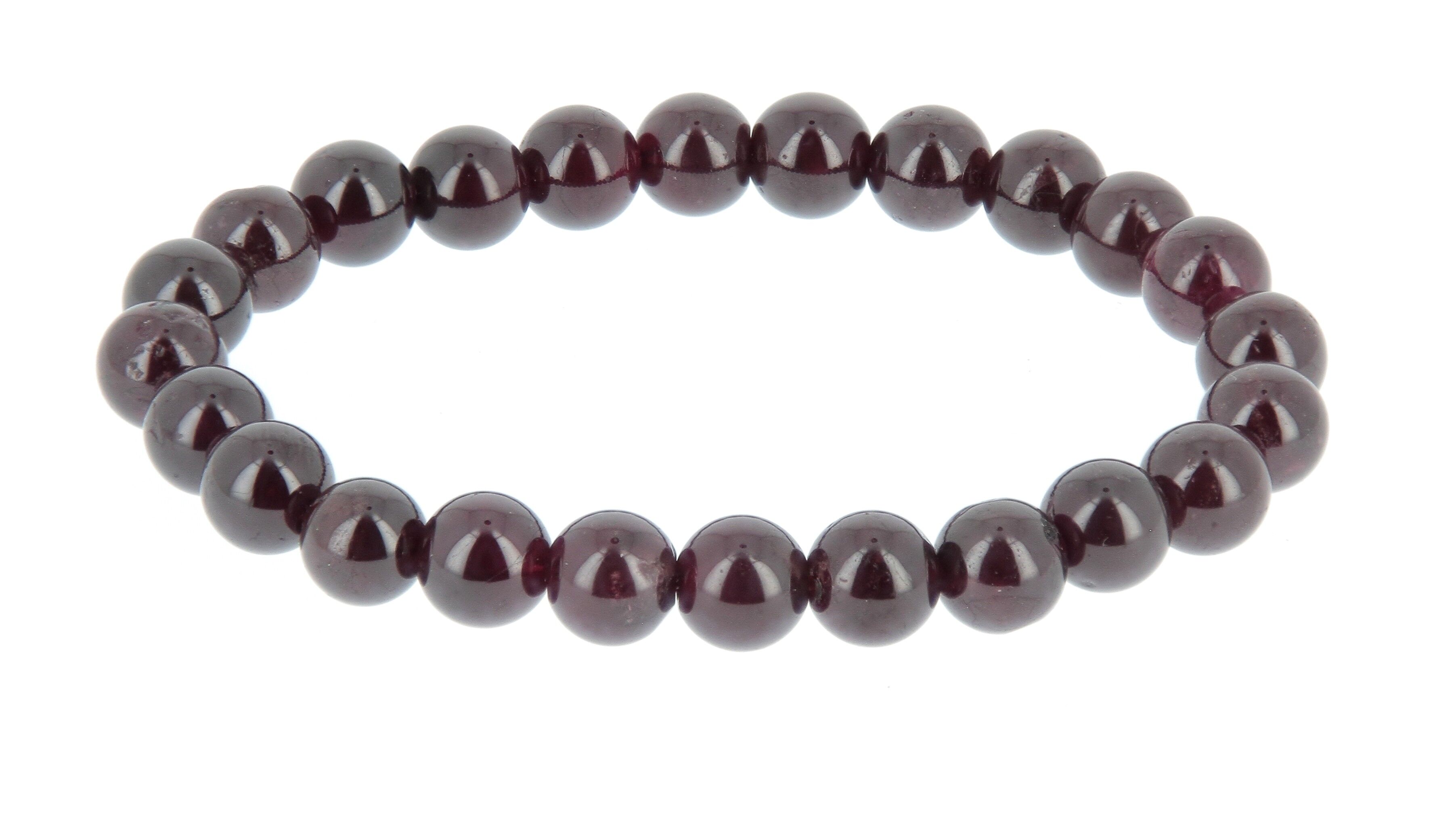 8mm garnet bracelet