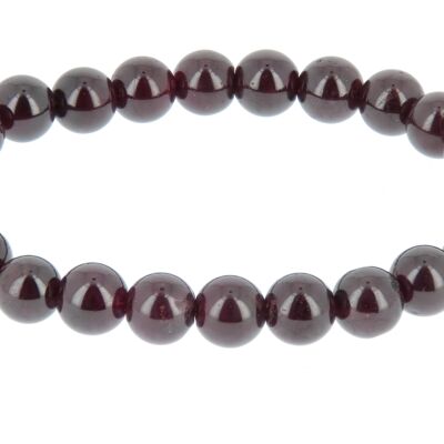 Bracelet grenat 8mm