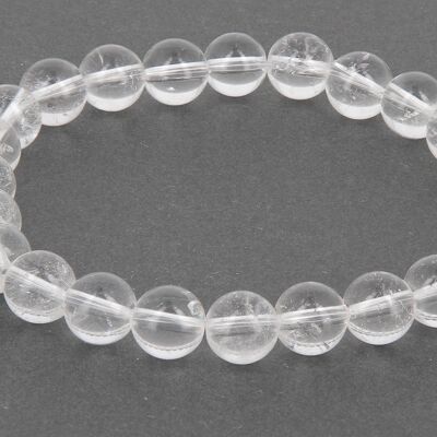 Rock crystal bracelet 8mm