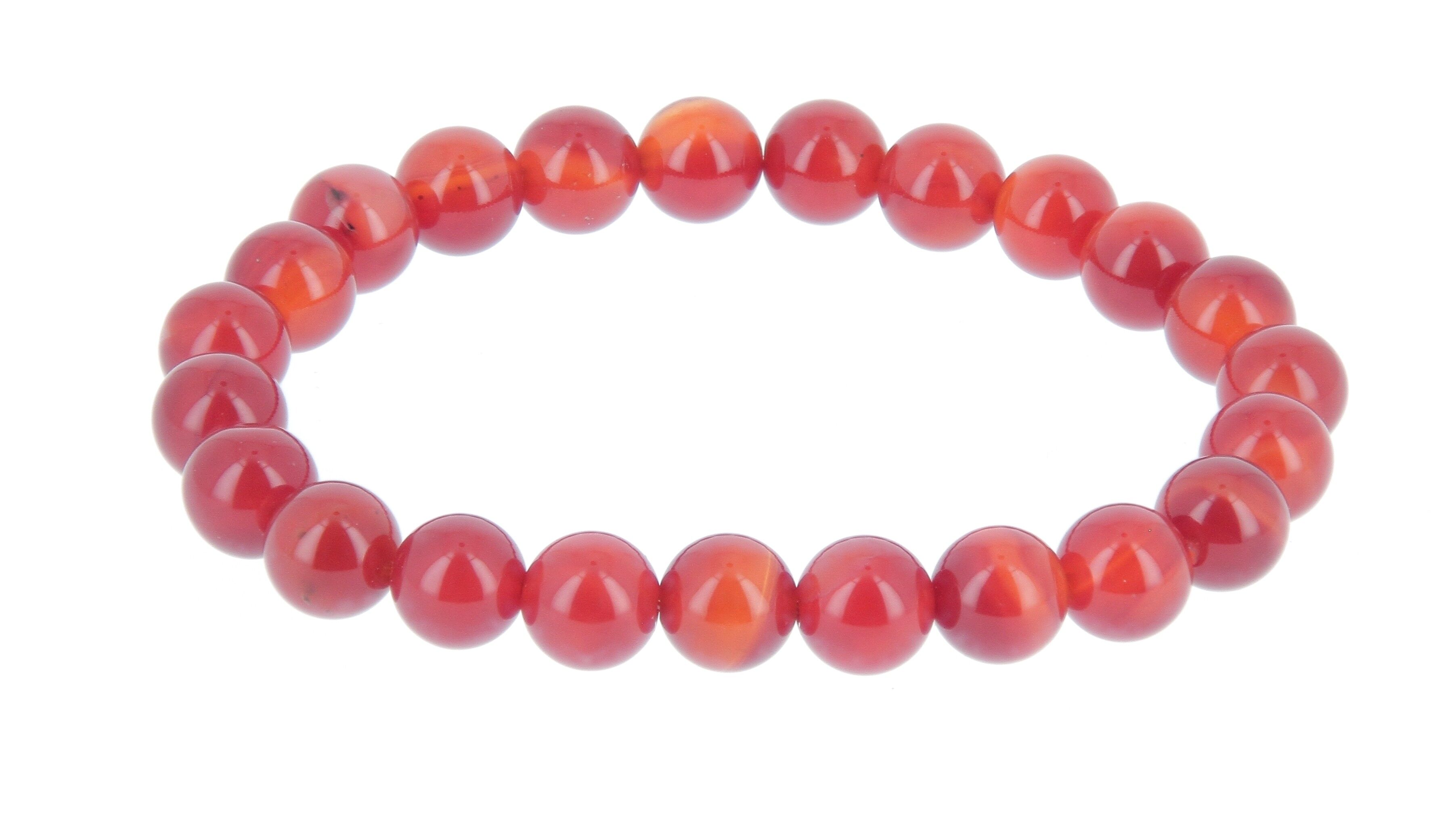 Carnelian bracelet 8mm