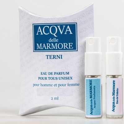 Perfume unisex ACQUA delle MARMORE Gadget 2 ml