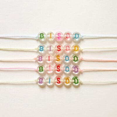 Fluorescent BISOU bracelet