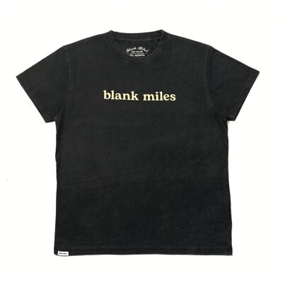 Blank Miles logo basic nero