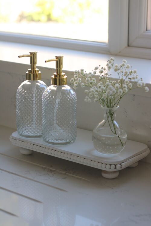 Soap Dispensers - Embossed Gold