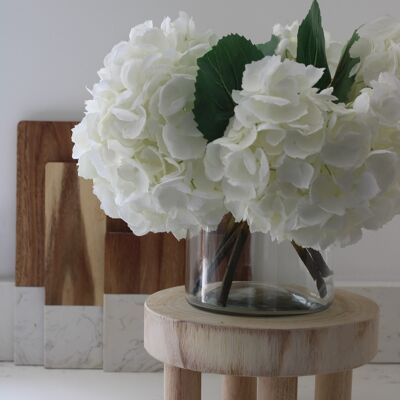 Chunky Round Stool - Natural