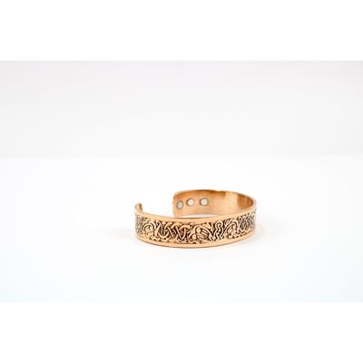 Pulsera de imán de cobre puro (Diseño 12)