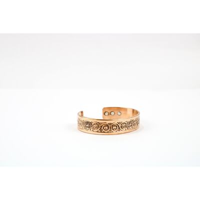 Pulsera de imán de cobre puro (Diseño 13)