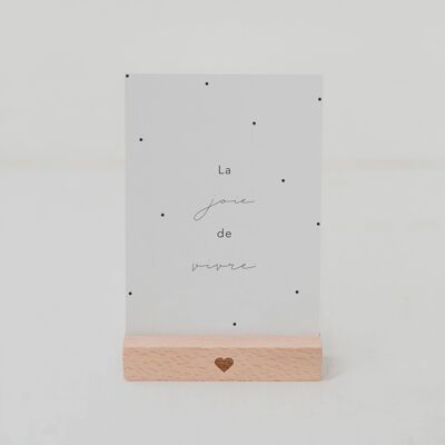 Tarjeta Saying La joie (PU = 10 piezas)