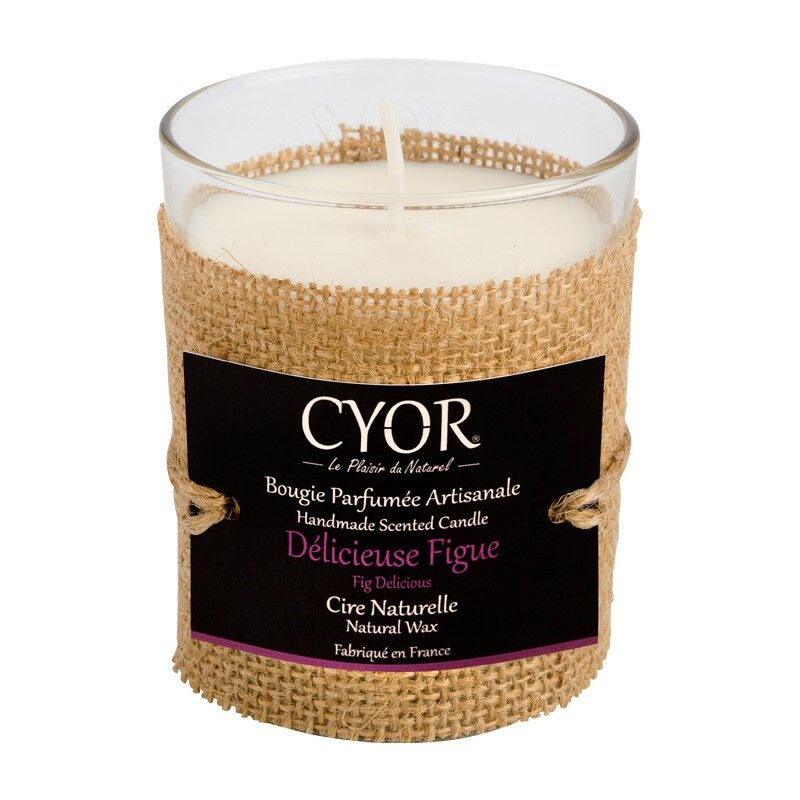 Deliciosa vela perfumada de higos