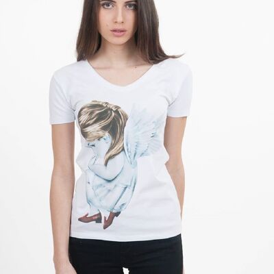 T-shirt Fitted cotone elasticizzato Giulietta