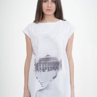 T-shirt Long cotone Parigi