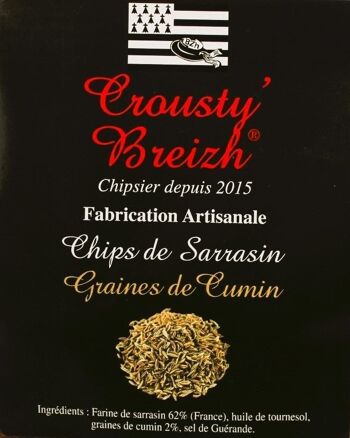 Chips de sarrasin GRAINES DE CUMIN VRAC 1kg 2