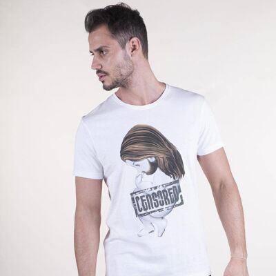 T-shirt regular cotone basico Naturist - BIANCO