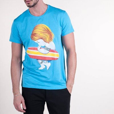 T-shirt regular cotone basico Surfer
