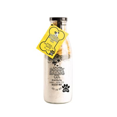 Drool-Worthy Pumpkin Seed & Banana - Mezcla de galletas para perros - Caja de 6 750ml