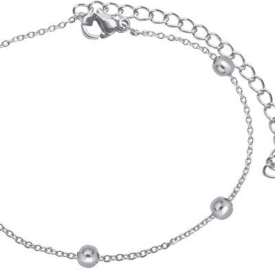 Stainless steel ball bracelet