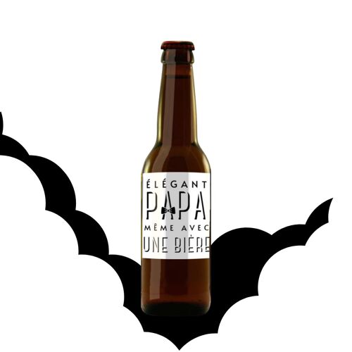 Bière Personnalisée – Papa Elegant