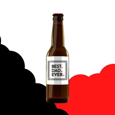 Benutzerdefiniertes Bier – Bester Vater aller Zeiten