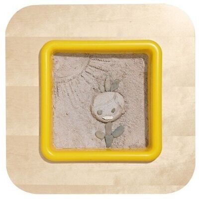 HABA - Material Box, Square, yellow - Educational Toy