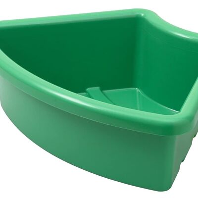 Caja de material de cuadrante HABA, verde